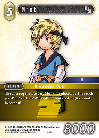 Monk - 13-063C