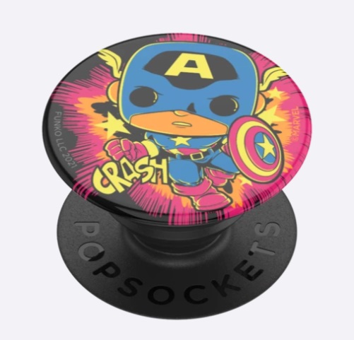 Pop! Socket - Captain America Blacklight