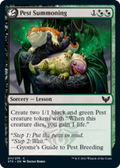 Pest Summoning - Foil