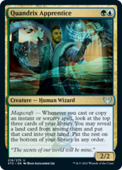 Quandrix Apprentice - Foil