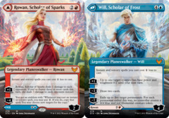 Rowan, Scholar of Sparks // Will, Scholar of Frost - Borderless