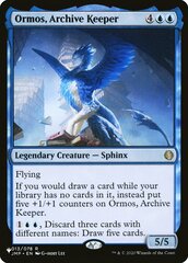 Ormos, Archive Keeper - The List