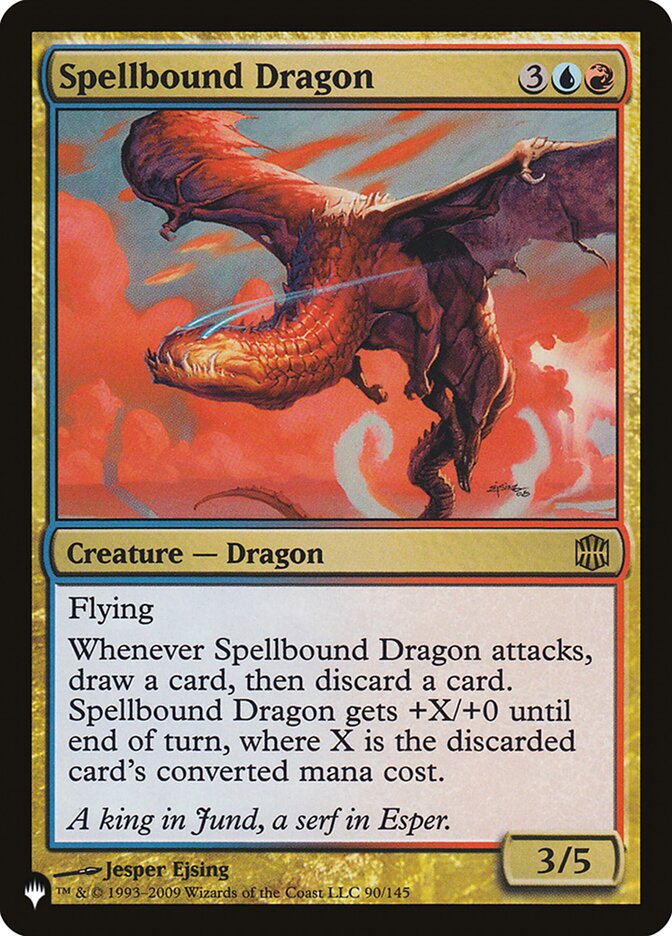 Spellbound Dragon - The List