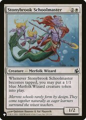 Stonybrook Schoolmaster - The List