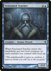 Venerated Teacher - The List