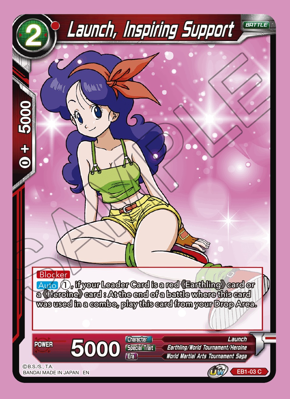 Launch, Inspiring Support - EB1-03 - C - Foil
