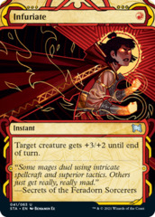 Infuriate - Foil Etched