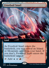Frostboil Snarl - Foil - Extended Art