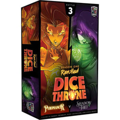 Dice Throne Season 1 Rerolled: Pyromancer vs. Shadow Thief