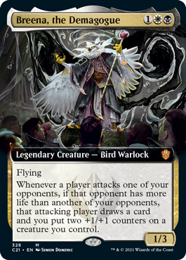 Breena, the Demagogue - Extended Art