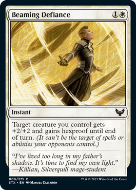 Beaming Defiance - Foil