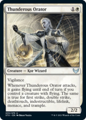 Thunderous Orator - Foil