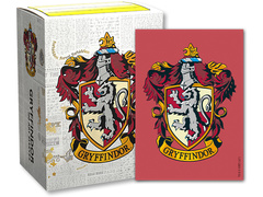 Dragon Shield Harry Potter House Brushed Art Sleeves: Gryffindor