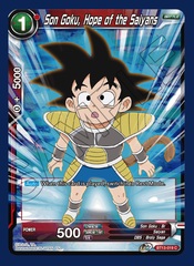 Son Goku, Hope of the Saiyans - BT13-019 - C