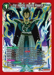 King Vegeta's Imposing Presence - BT13-030 - SR