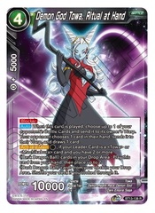 Demon God Towa, Ritual at Hand - BT13-138 - R