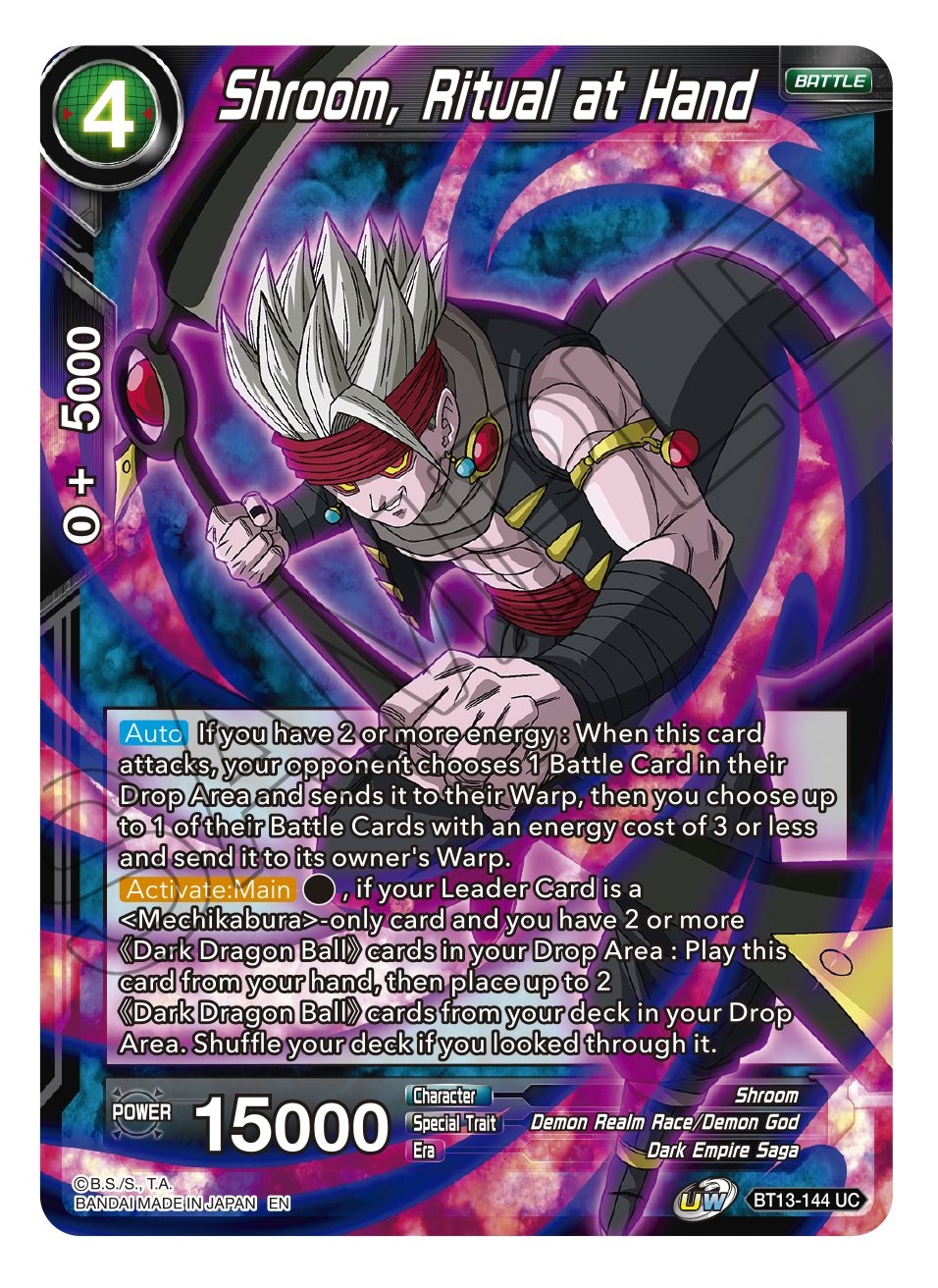 Shroom, Ritual at Hand - BT13-144 - UC