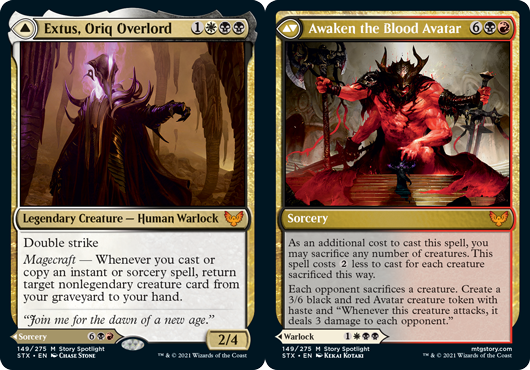 Extus, Oriq Overlord // Awaken the Blood Avatar