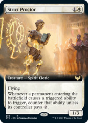 Strict Proctor - Foil - Extended Art