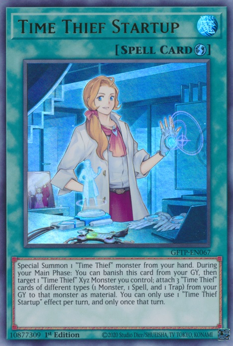 yugioh time thief cards Flyback - GFTP-EN068 Ultra Rare All cards will be carefully packed for safe transit. Yugioh Card Time Thief Redoer