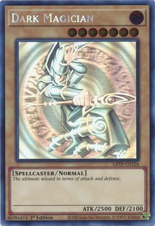 Dark Magician - GFTP-EN128 - Ghost Rare - 1st Edition