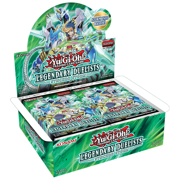 Legendary Duelists: Synchro Storm Booster Box Display
