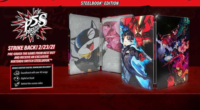 Persona 5 Strikers [Steelbook Edition] (Nintendo Switch)