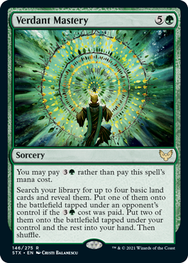 Verdant Mastery - Foil