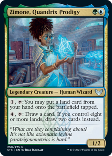 mtg quandrix cards Commander 2021 Deck main image 0