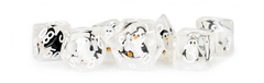 7-Die Set 16mm Resin: Penguin Dice