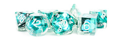 7-Die Set 16mm Resin: Mermaid Scale Dice