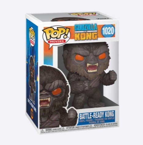 Movies Series - #1020- Battle-Ready Kong (Godzilla vs Kong)