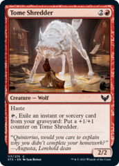 Tome Shredder - Foil