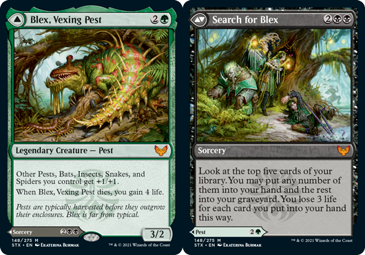 Blex, Vexing Pest // Search for Blex - Foil