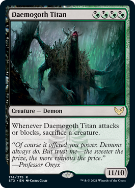 Daemogoth Titan - Foil