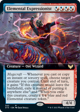 Elemental Expressionist - Foil - Extended Art