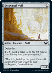 Excavated Wall - Foil