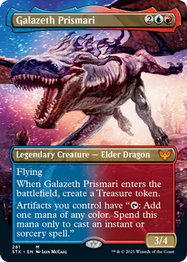 Galazeth Prismari - Foil - Borderless