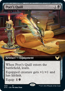 Poets Quill - Extended Art