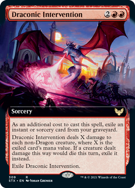 Draconic Intervention - Extended Art