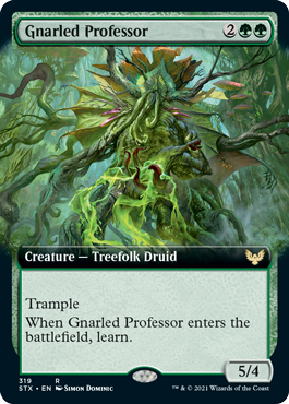 Gnarled Professor - Extended Art