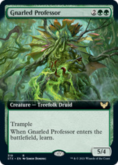 Gnarled Professor - Foil - Extended Art