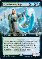 Manifestation Sage - Foil - Extended Art