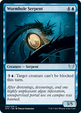 Wormhole Serpent - Foil