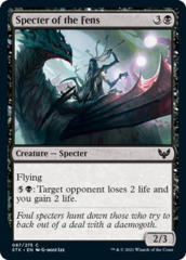 Specter of the Fens - Foil