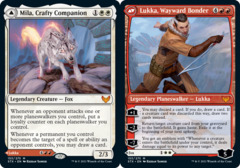 Mila, Crafty Companion // Lukka, Wayward Bonder - Foil