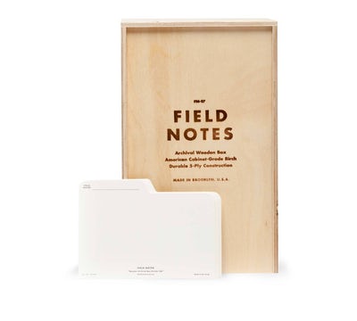 Archival Wooden Box