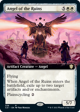 Angel of the Ruins - Extended Art