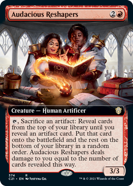 Audacious Reshapers - Extended Art