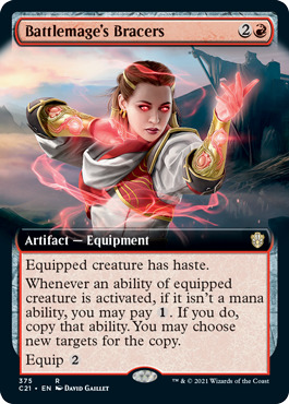 Battlemages Bracers - Extended Art